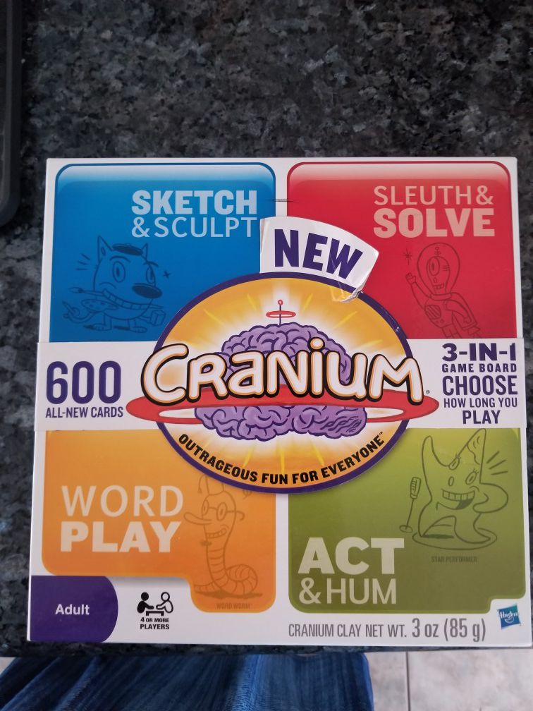 Cranium new 3 in 1 game board