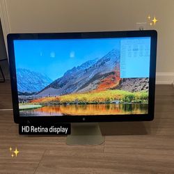 🖥️ Apple Thunderbolt LED Cinema Display (Model A1316) - Pre owned (great Condition)