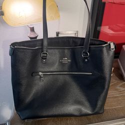 Coach Leather Gallery Shoulder Tote Purse 