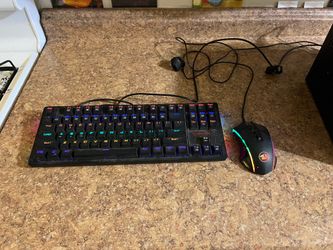 Keyboard and mouse