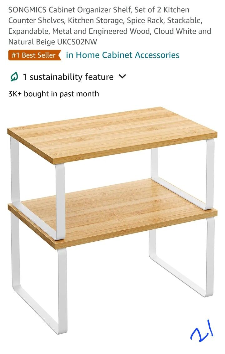 Cabinet Shelf Organizer