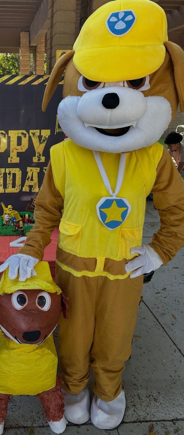 Paw Patrol Rubble Mascot costume For Sale 