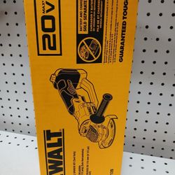 Dewalt New 41/2" Grinder 20v