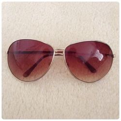 Brown/Gold Sunglasses