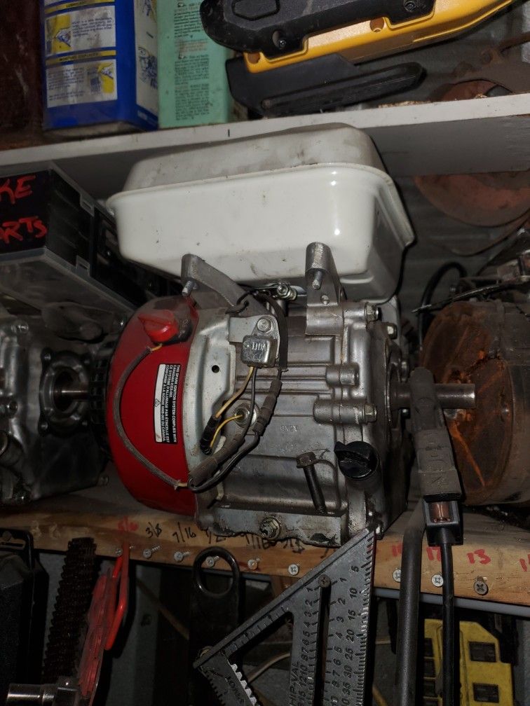 Go Cart Full Suspension Frame And Axle With Honda Gx 200 Engine