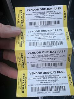 4 fair tickets