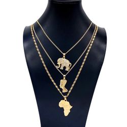 Nerfertiti Multi Layered Necklace