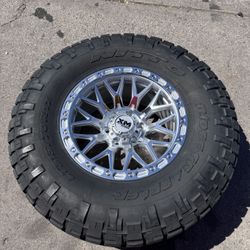 17x9 6x139/6x5.5 XM Wheels New/315/70/17 Nitto 