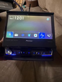 Pioneer nex flip out stereo.