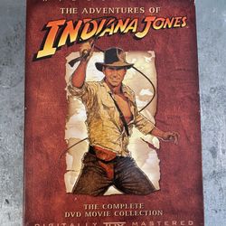 Indiana Jones DVD Set - $15