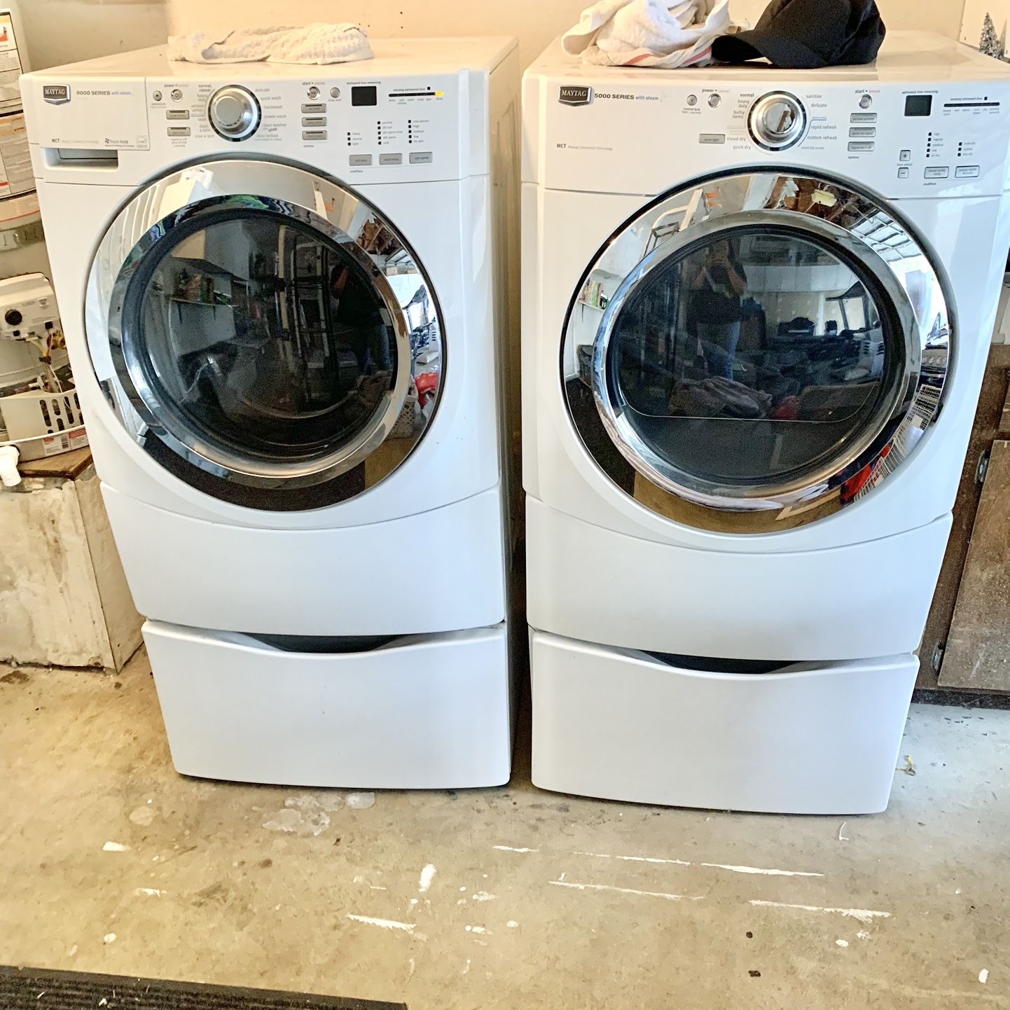 maytag 9000 series washer with steam price