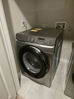 Samsung Front Load Washer & Electric Dryer Set – 450 OBO | Fort Worth