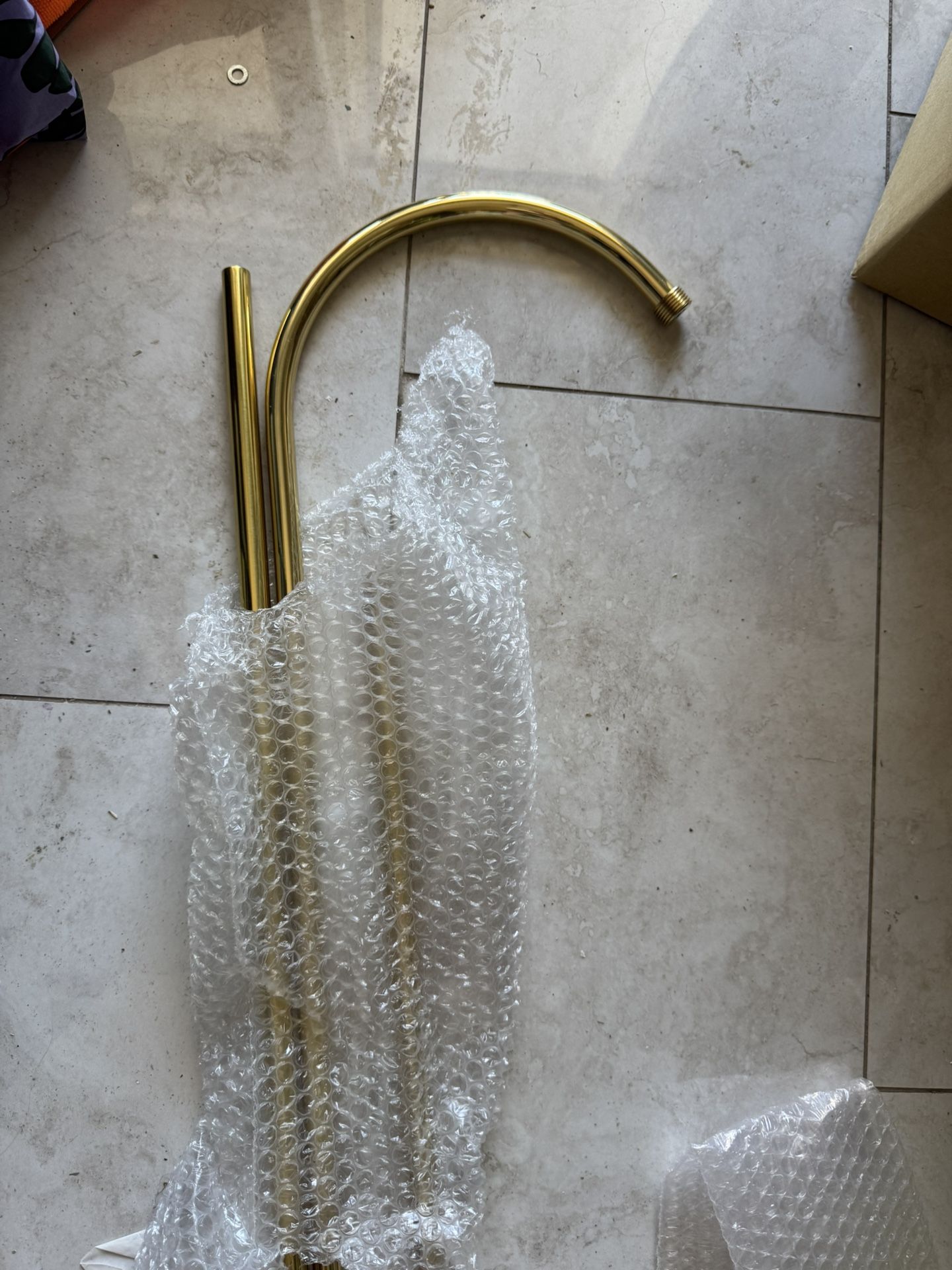 New Strom Shower Riser For Clawfoot Tub