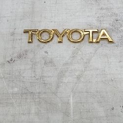 Toyota Emblems  