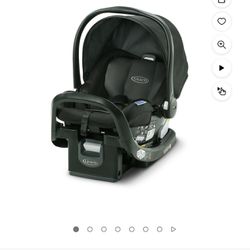 New! Graco SnugFit 35 Infant Car Seat | Baby Car Seat With Anti Rebound Bar, Gotham