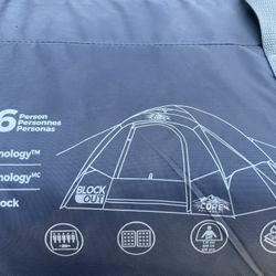 New Core Equipment Blockout Dome 6 Person Tent