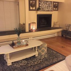 Solid Wood Coffee Table 
