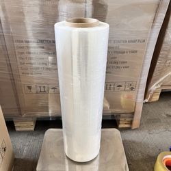 Heavy-Duty Stretch Wrap – 18” x 1500’ – 80 Gauge