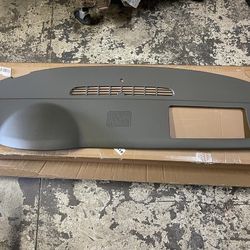 07-13 chevy tahoe suburban ABS Dash Board Cover Cap Overlay (Grey) cubierta del tablero 