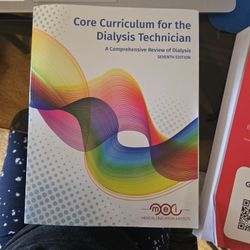 Core curriculums for the dialysis technician