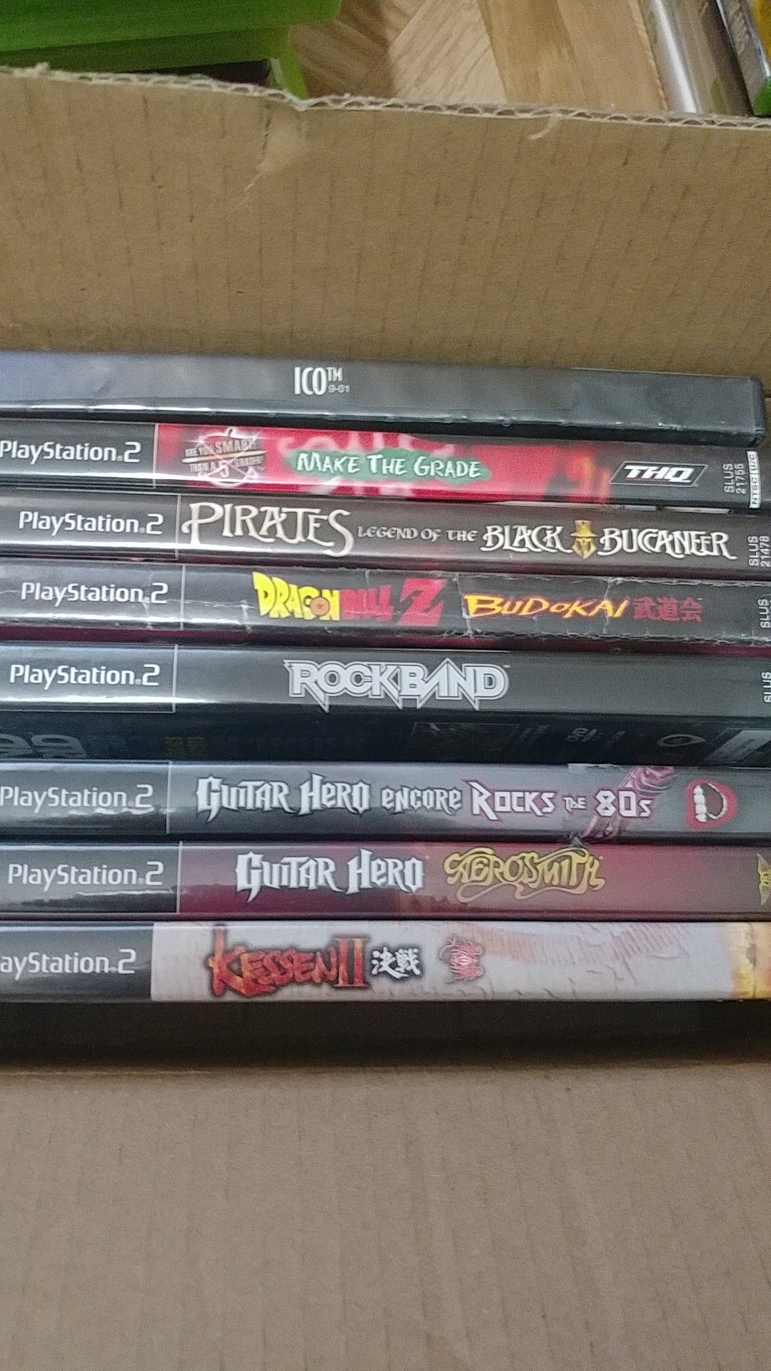 8 Game PS2 Game Lot
