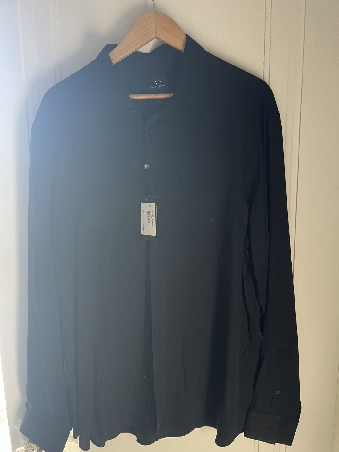 Armani Shirt - Black Color - Size XL