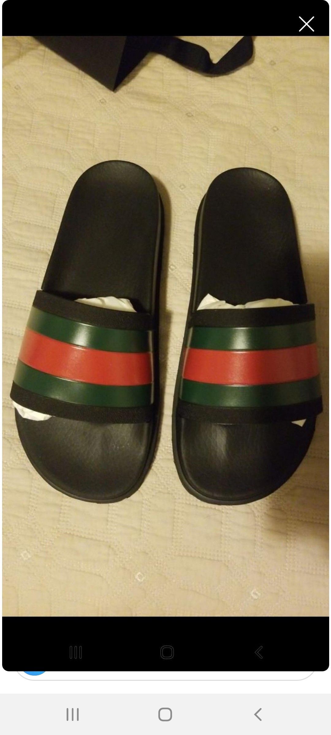 Mens gucci sandals