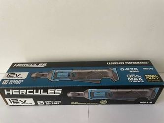 HERCULES 1/4" Cordless 12v Ratchet (TOOL ONLY)