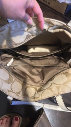 Coach Signature diaper Bag