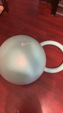 Intent Sports Exercise Ball with Ring Base