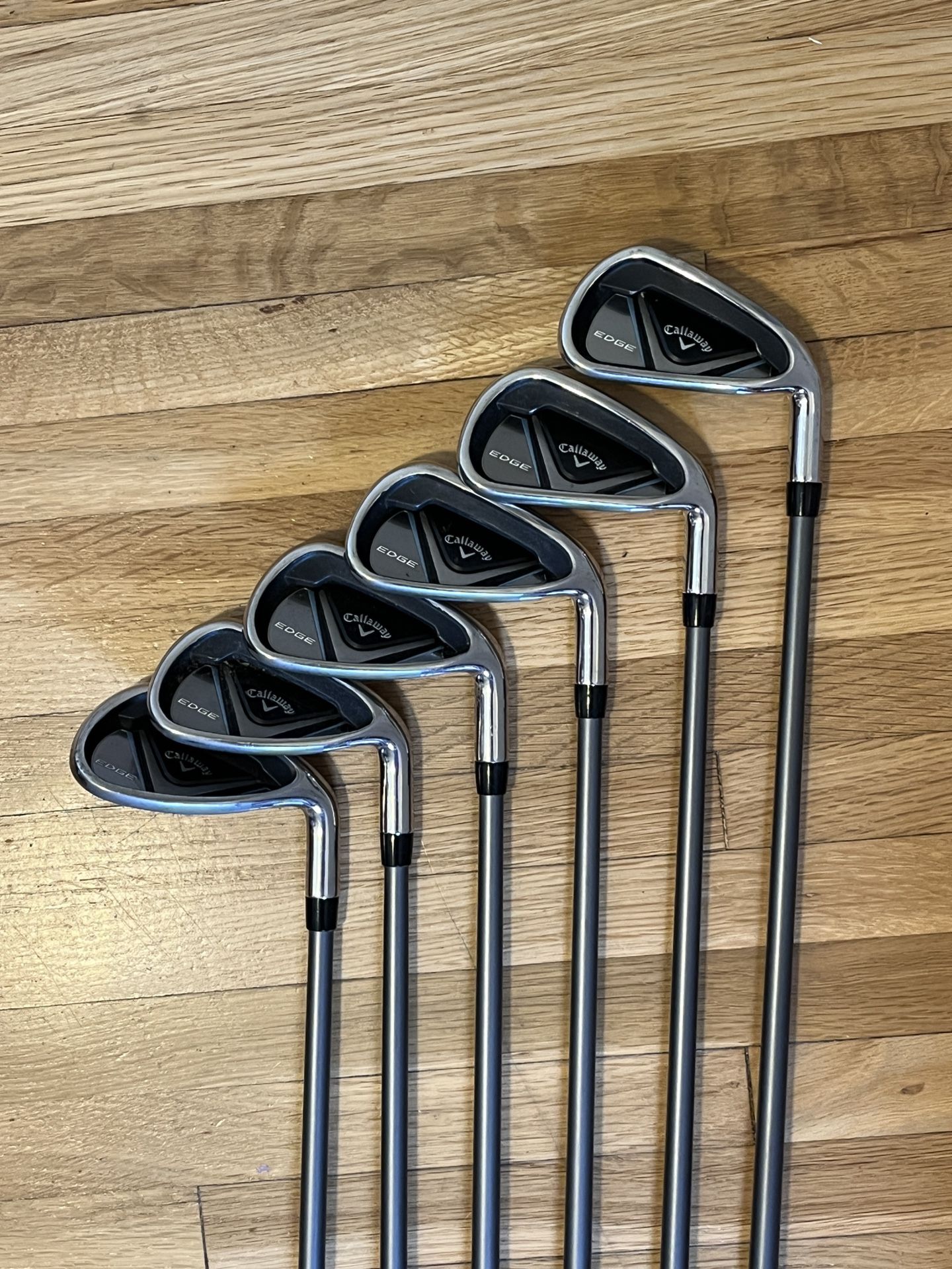 callaway edge iron set P-6