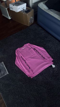PINK CHROME LONGSLEEVE SIZE M