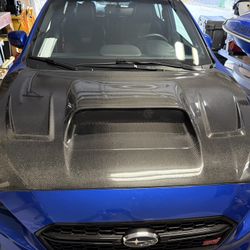 Seibon Carbon Fiber Hood (VS Style) Subaru WRX STI