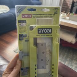 Ryobi Hinge Router Template installation kit new never opened 