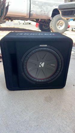 KICKER COMP R 12” subwoofer