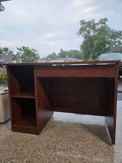 Brown Wooden Desk