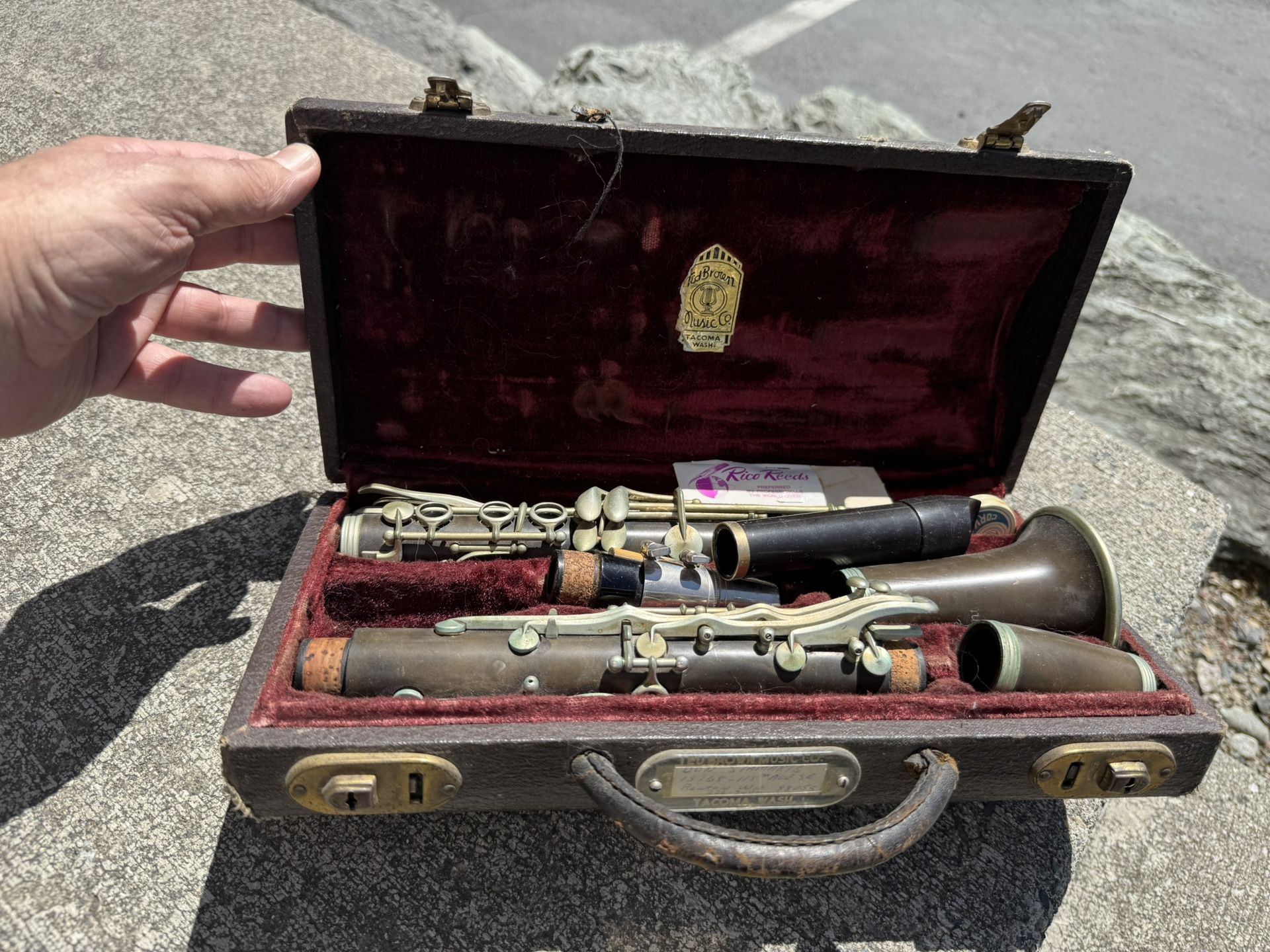 Vintage Clarinet and Case