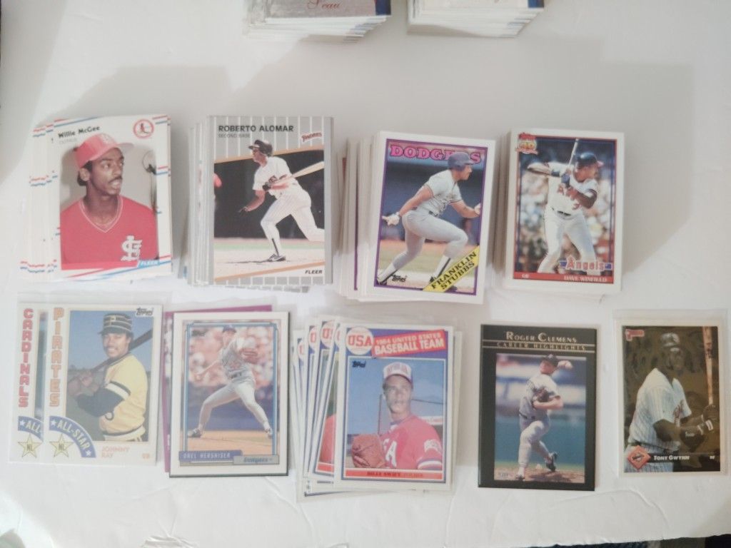 Baseball Cards Topps, Fleer, (100+ Cards) On Sale