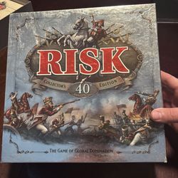Risk 40th Anniversary Collector’s Edition Strategy Board Game