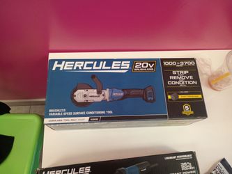 Hercules 20v brushless variable speed surface conditioning tool