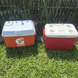 2 Ice Chest Coolers