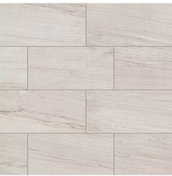 MSI Malvera Cream 12 in. x 24 in. Lapato Porcelain Travertine Look Floor and Wall Tile (11.748 sq. ft./Case