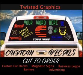 Car & truck decals