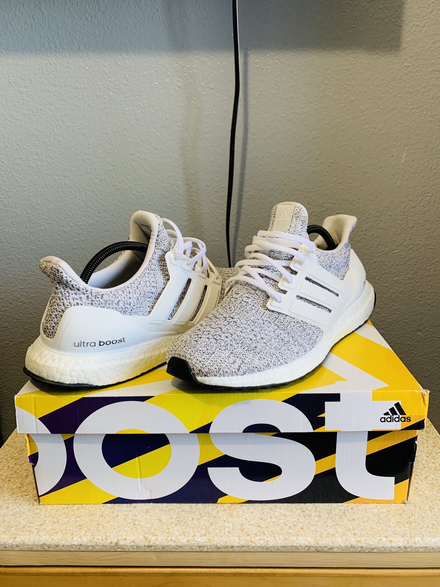 Cloud white Ultra Boost size 11.5(fit like a 10.5)