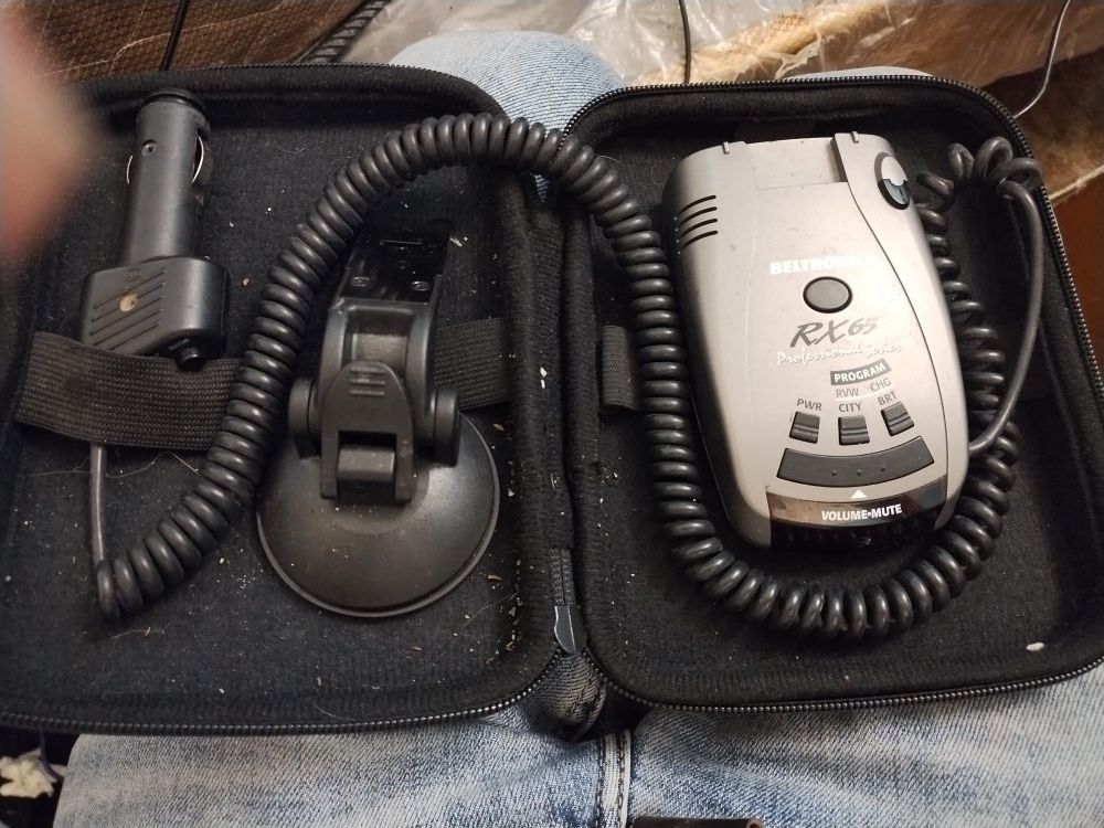 Belltronics Rx65 Radar Detector