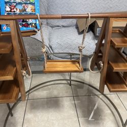 Wooden Cupcake Stand, 3 Tier Cupcake Display Stand for Dessert Display, Dessert Stands with Serving Tray