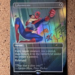 MTG Ephemerate (Rainbow Foil) Secret Lair x Spider-Man 1990 NM