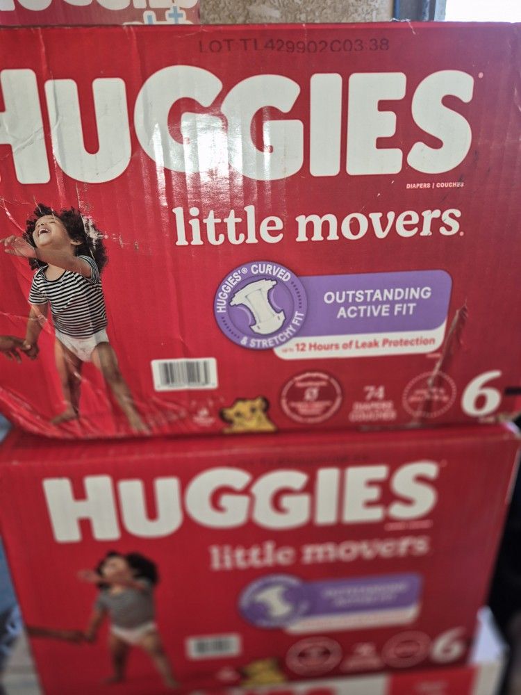 Huggies Size 6 $30 Cada 1 Caja Precio Firme No Menos