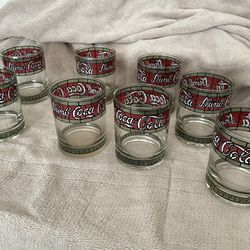Vintage Coca Cola Glass