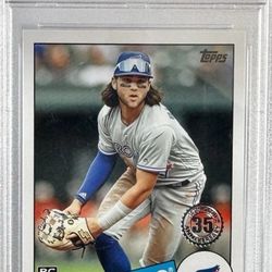2020 Topps Update Series - 1985 Topps Baseball Bo Bichette #85TB-45 (RC) PSA-9